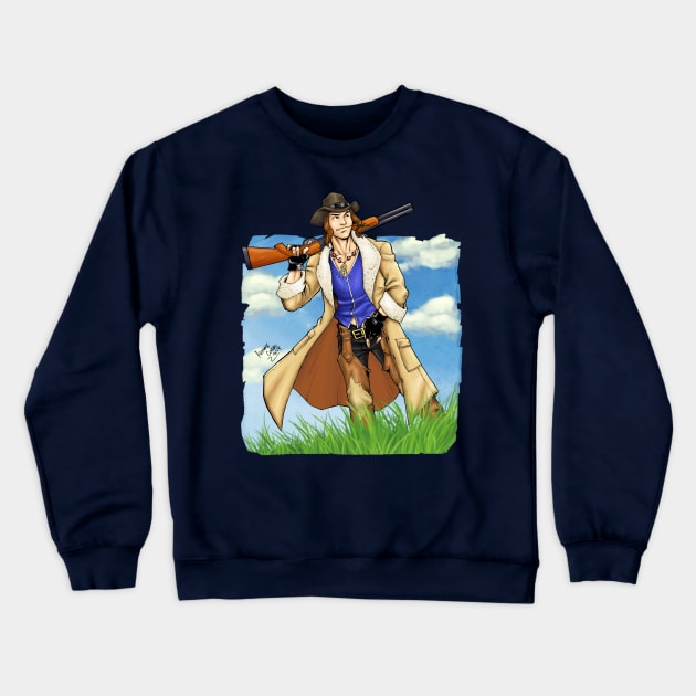 Kinneas Marksman Crewneck Sweatshirt by LexSeifer